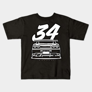 Skyline R34 GTR Kids T-Shirt